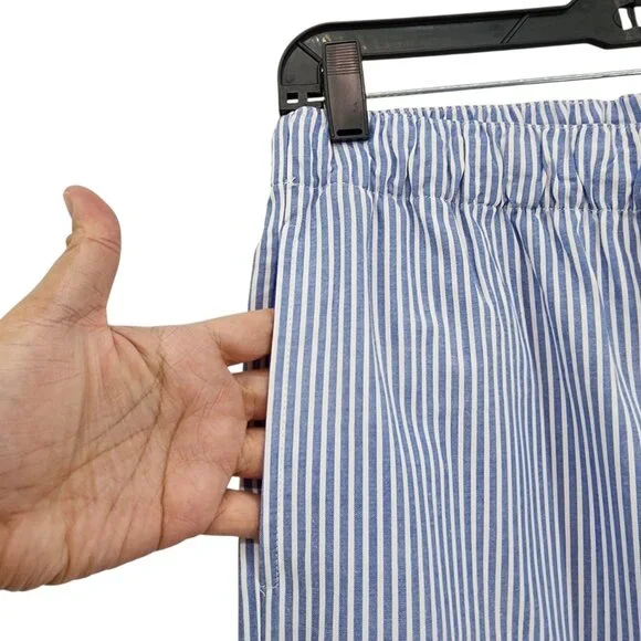 Petite Plume Women's French Blue Seersucker Pajama Set - XS - Picture 8 of 11